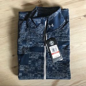 Under Armour Steel and Navy Pullover - NWT